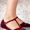 Sale Charlie Stone London T-Strap Flats In Wijnrood