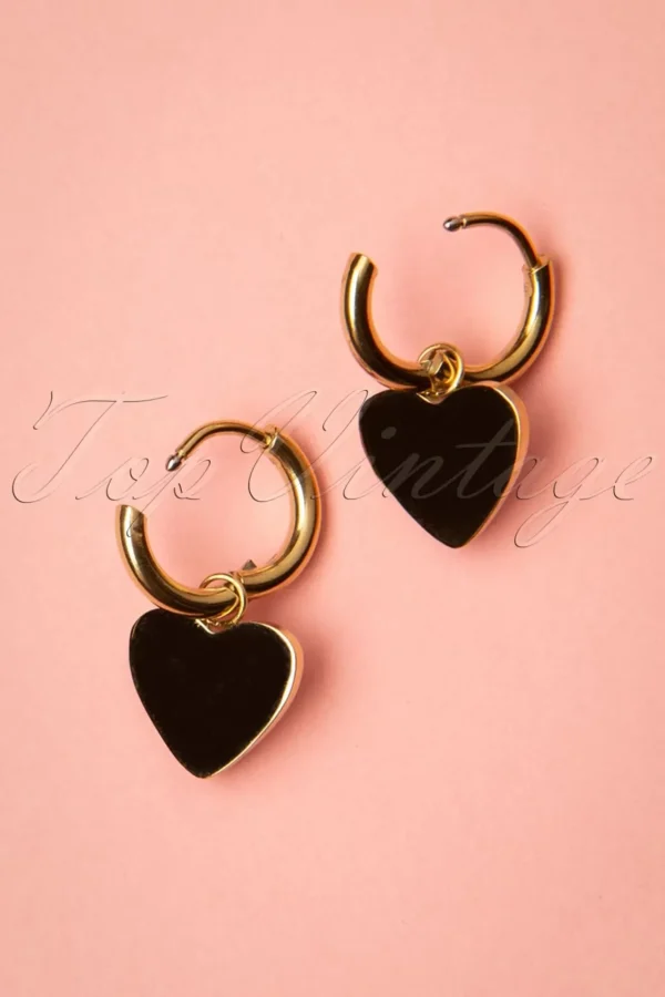 New Day&Eve by Go Dutch Label Love Pearl Oorbellen In Goud