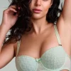 Outlet Marlies Dekkers Lucky Clover Padded Balcony Bh In Mintgroen En Goud