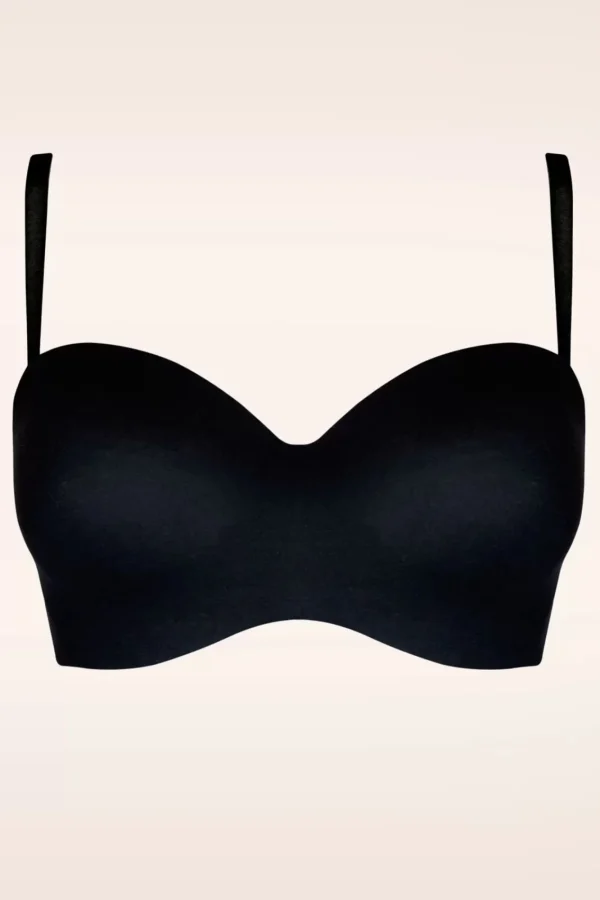 New MAGIC Bodyfashion Luxury Strapless Bh In Zwart