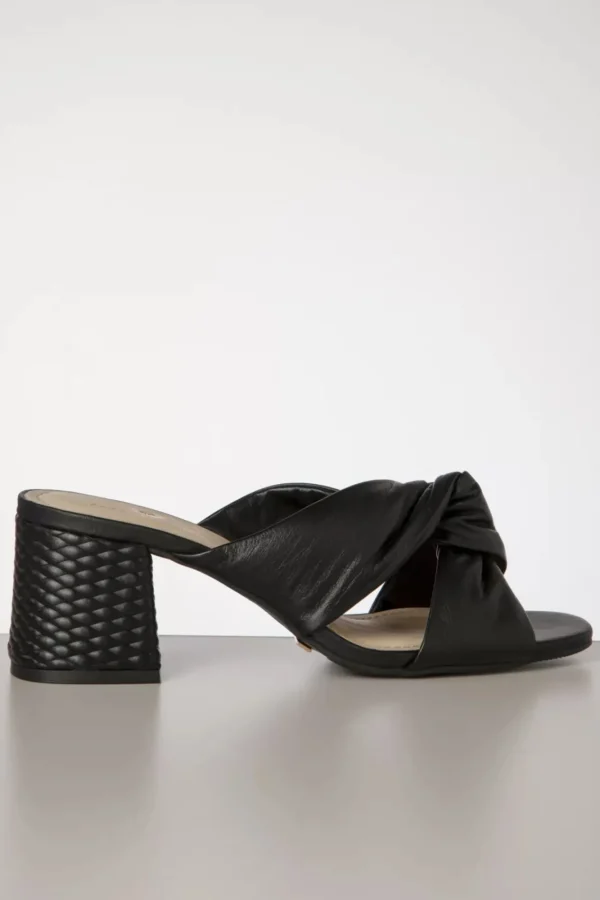 Shop Parodi Shoes Lynn Sandalen Van Leder In Zwart