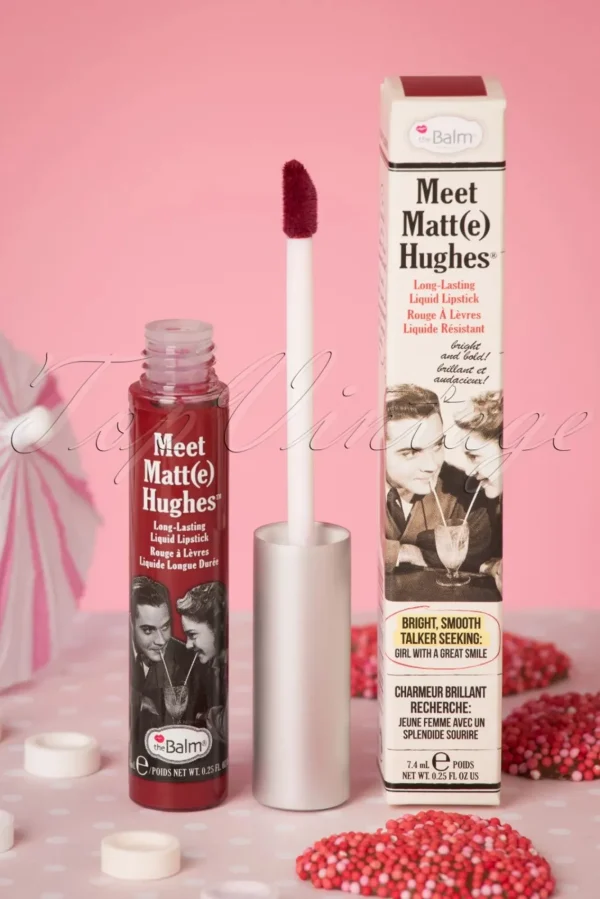 Cheap The Balm Maak Kennis Met Matte Hughes In Loyal Deep Red