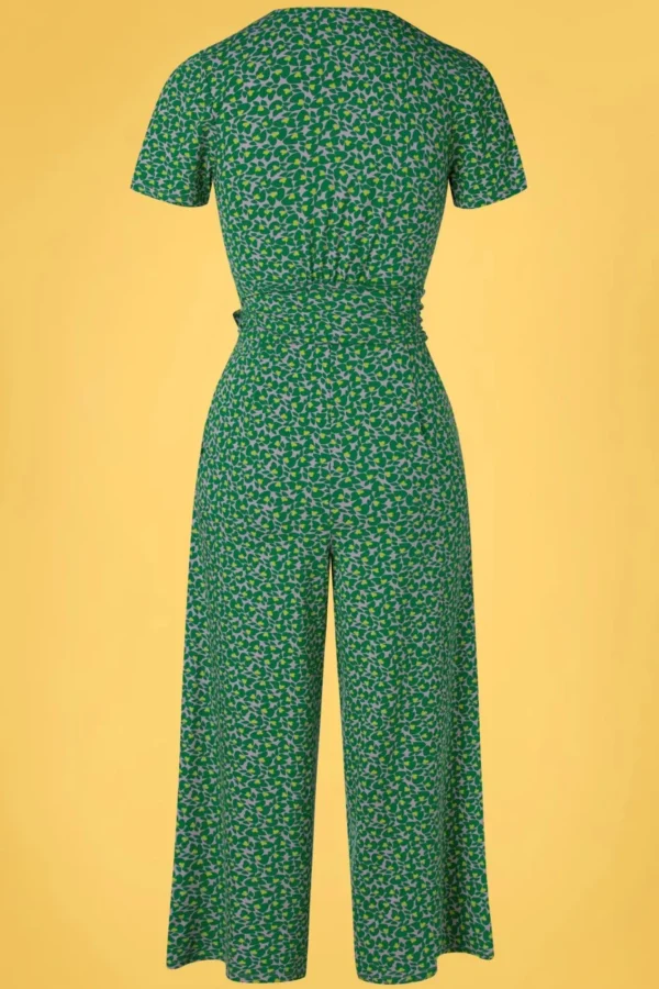 Clearance Zilch Mabel Butterfly Jumpsuit In Appel