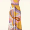Best Zilch Macie Maxi Jurk In Sixties Lavender