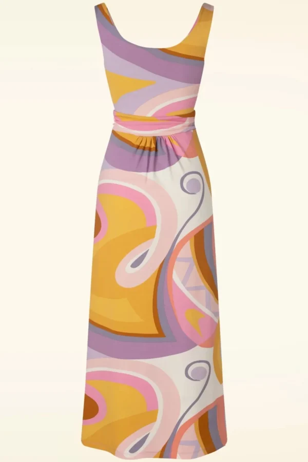 Best Zilch Macie Maxi Jurk In Sixties Lavender