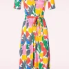Cheap Compania Fantastica Madelyn Maxi Jurk In Multi