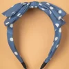 Hot Banned Retro Magdalena Haarband In Blauw