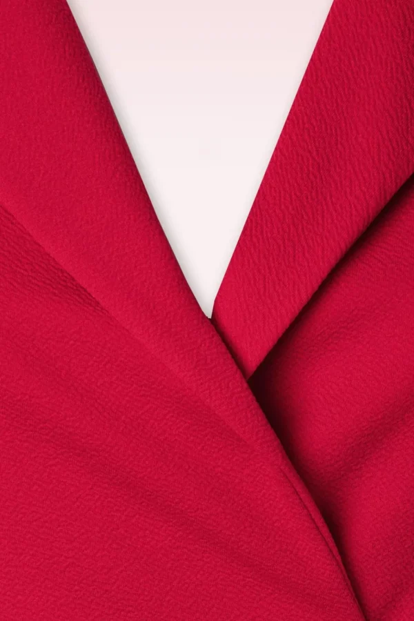 Discount Vintage Chic for Topvintage Maggie Wikkeltop In Rood