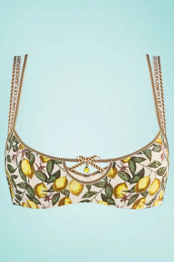 Best Marlies Dekkers Mambo Amalfi Demi-Bh Met Citroenprint In Creme