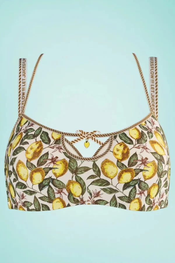 Best Marlies Dekkers Mambo Amalfi Demi-Bh Met Citroenprint In Creme