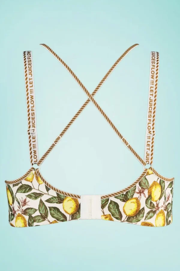 Best Marlies Dekkers Mambo Amalfi Demi-Bh Met Citroenprint In Creme