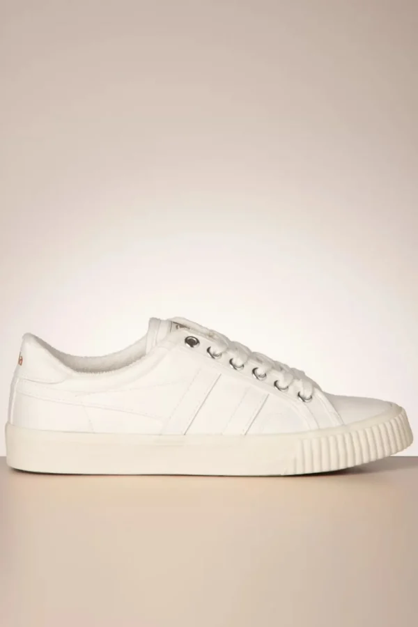 Clearance Gola Mark Cox Tennis Sneakers In Gebroken Wit