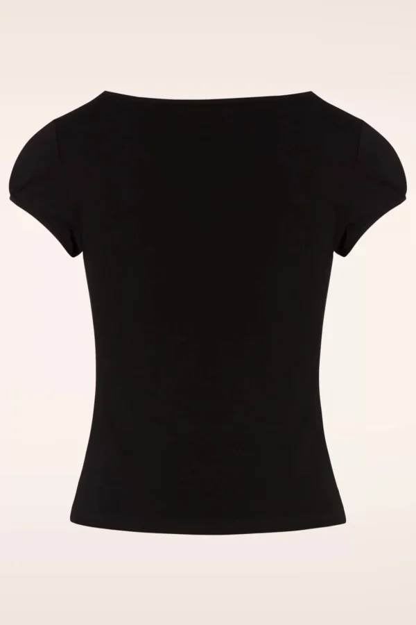 New Bunny Mia Top In Zwart