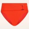 Best TC Beach Mid Waist Bikinibroekje In Zomers Rood