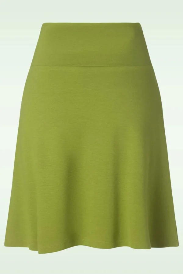 Shop King Louie Milano Uni Border Rok In Woodbine Groen