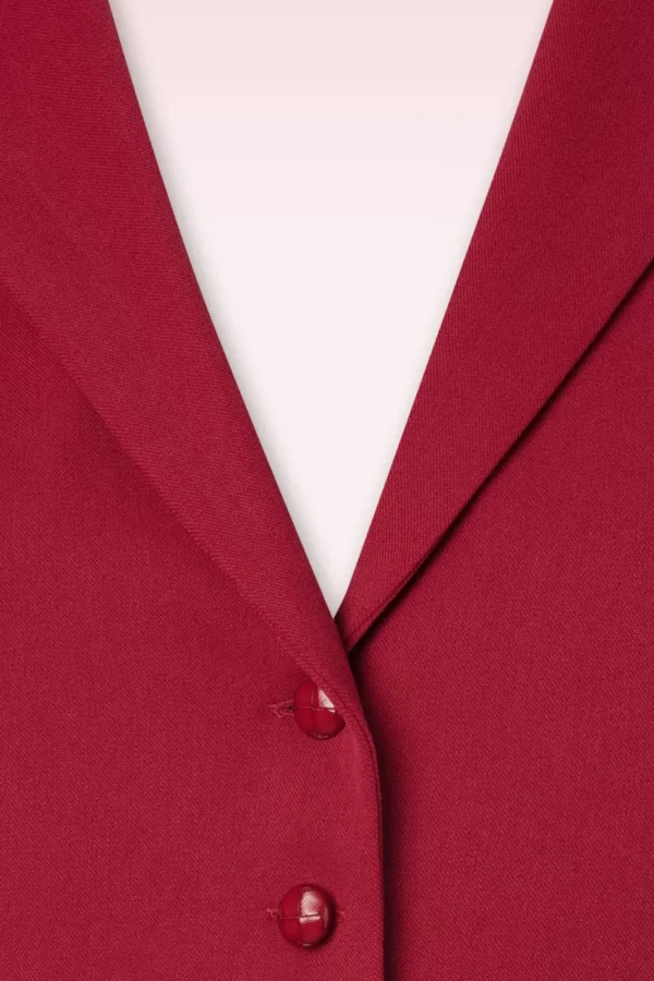 Clearance Collectif Clothing Milla Gilet In Rood