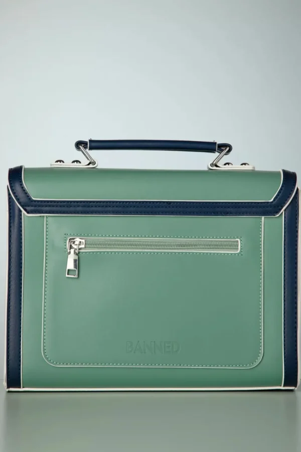 Discount Banned Retro Mirabelle Messenger Schoudertas In Mint Turquoisegroen