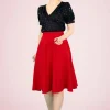 Best Banned Retro My Summer Staple Swing Rok In Rood