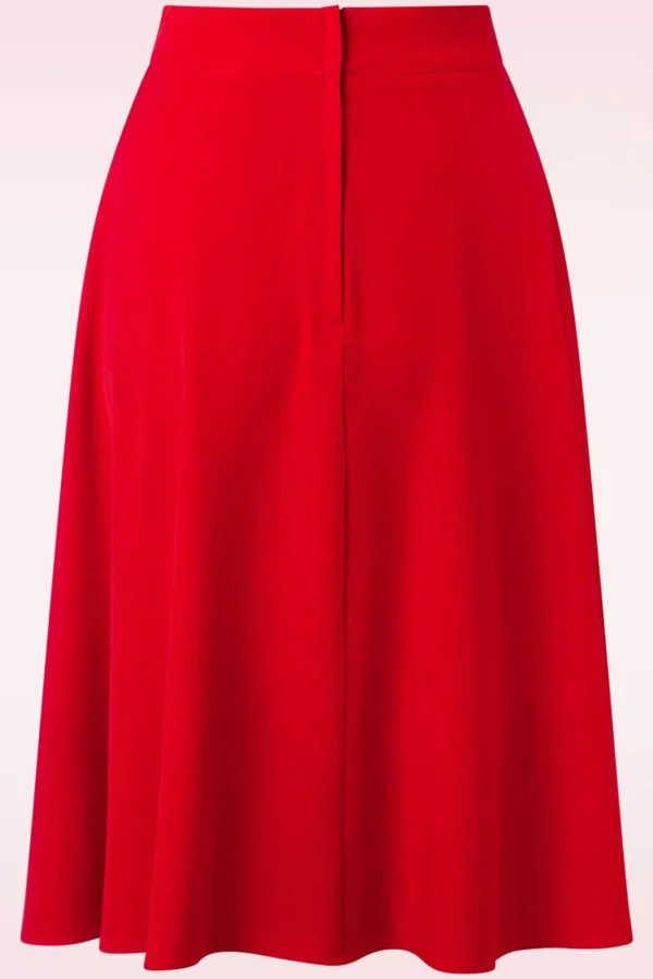 Best Banned Retro My Summer Staple Swing Rok In Rood