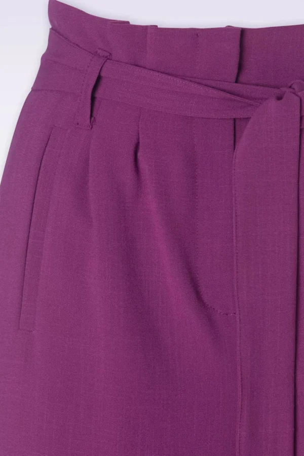 Cheap King Louie Neva Cropped Broek Timba In Caspia Paars