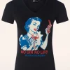 Best Queen Kerosin No Gin No Life T-Shirt In Zwart