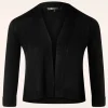 Cheap Mak Sweater Oda Vest Met Open Voorkant In Zwart