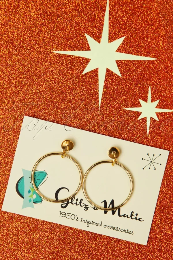 New Glitz-o-Matic Ooringen In Goud