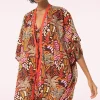 Fashion Surkana Palma Kimono In Multi