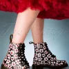 Cheap Dr. Martens 1460 Pansy Fayre Vintage Laarzen In Zwart