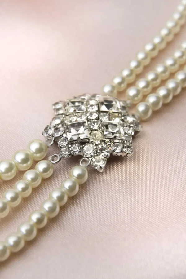 Store Lovely Parijs Parels Kristal Ketting