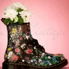 Cheap Dr. Martens 1460 Pascal Floral Mash Up Backhand Laarzen In Zwart