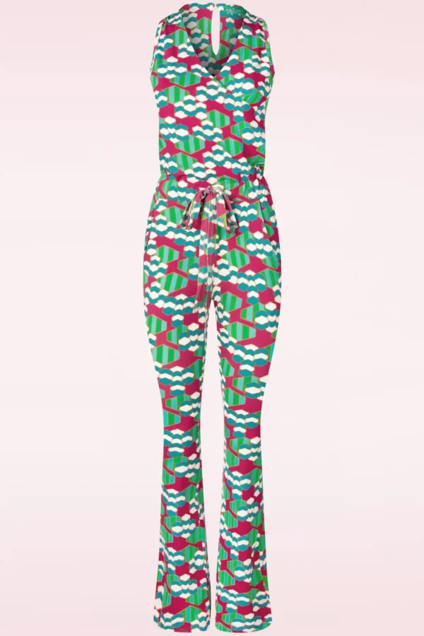 Shop Bakery Ladies Petunia Jumpsuit In Multi