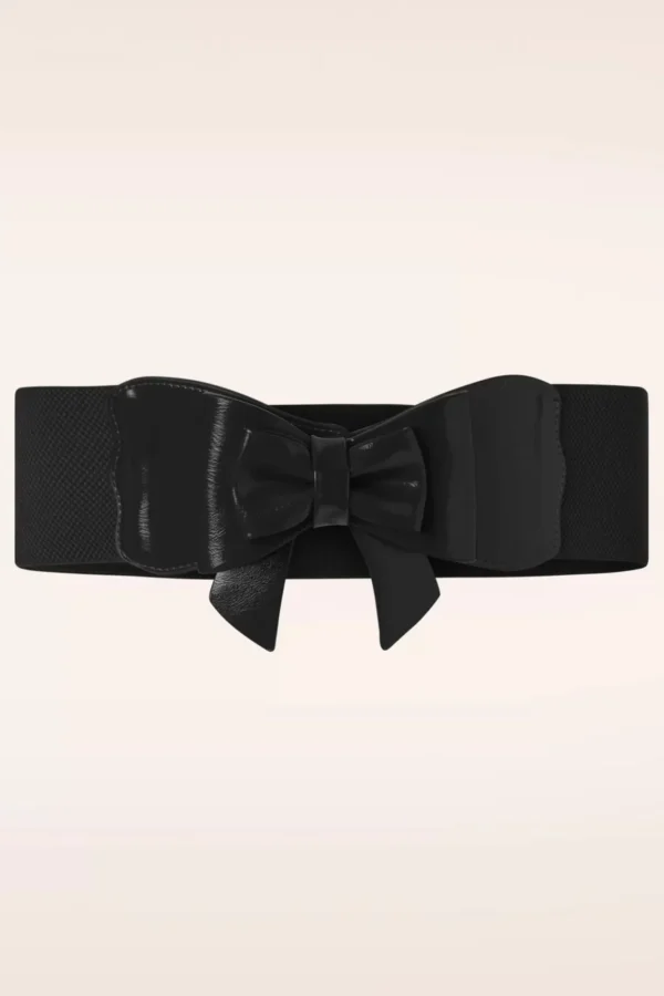 Sale Banned Retro Play It Right Bow-Riem In Zwart