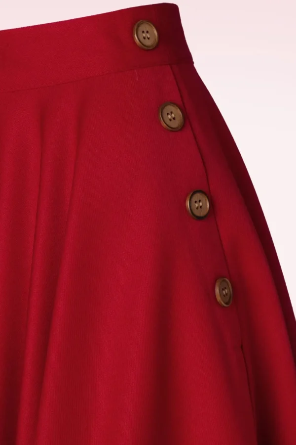 Online Banned Retro Polly May Swingrok In Rood
