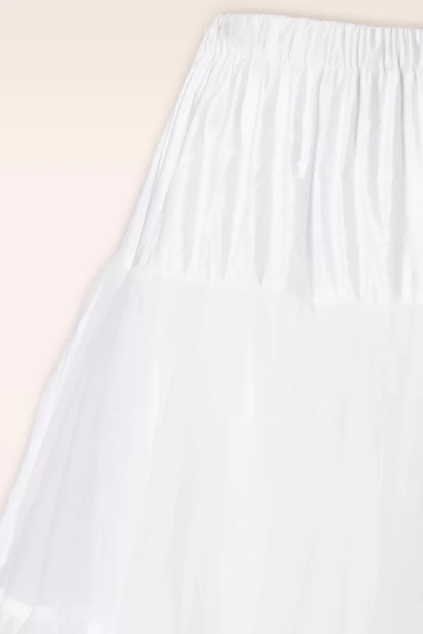 Shop Banned Retro Queen Size Lola Lifeforms Petticoat In Wit