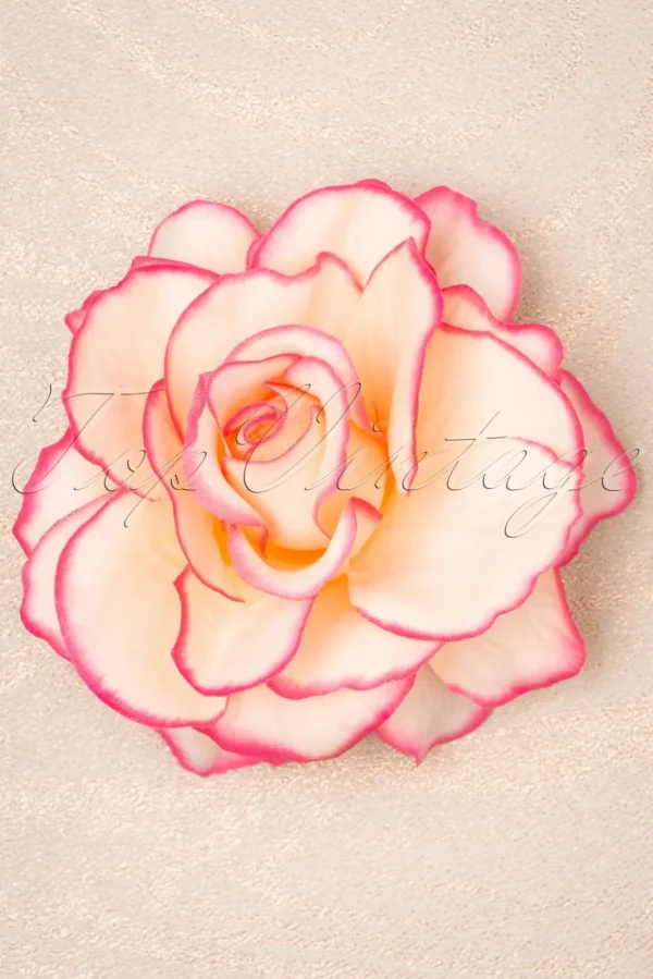 New Topvintage Boutique Collection Ravishing Rose Haarclip In Roze