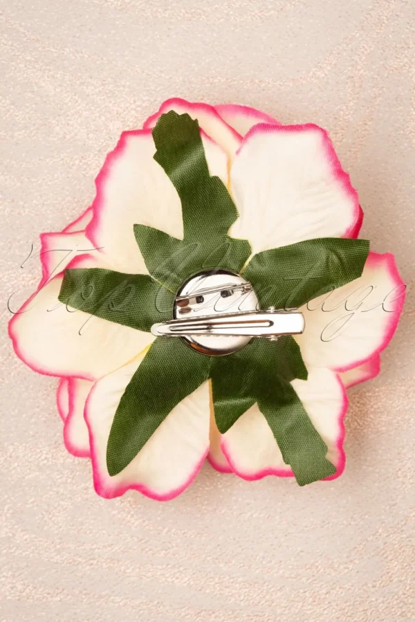 New Topvintage Boutique Collection Ravishing Rose Haarclip In Roze