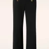 Best Sale King Louie Sally Broadway Pantalon In Zwart