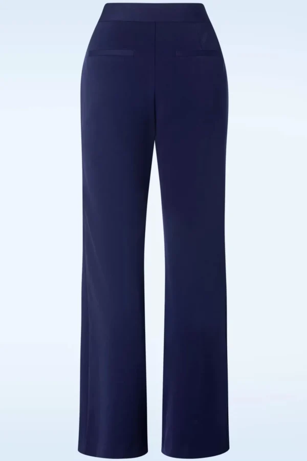 Sale King Louie Sally Broadway Pantalon In Inktblauw