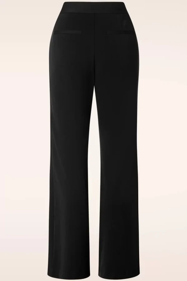 Best Sale King Louie Sally Broadway Pantalon In Zwart