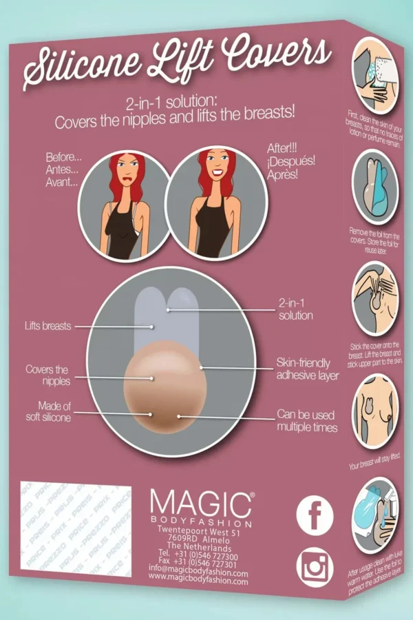 Best MAGIC Bodyfashion Siliconen Lift Covers In Latte