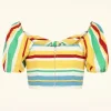 Cheap Bunny Solange Crop Top In Multi