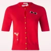 Sale Banned Retro Summer Lovin' Cardigan In Rood