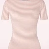 Outlet Banned Retro Sweet Candy Jersey Top In Blush Roze