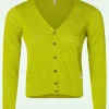 Store Blutsgeschwister Sweet Petite Cardigan Traditional In Groen