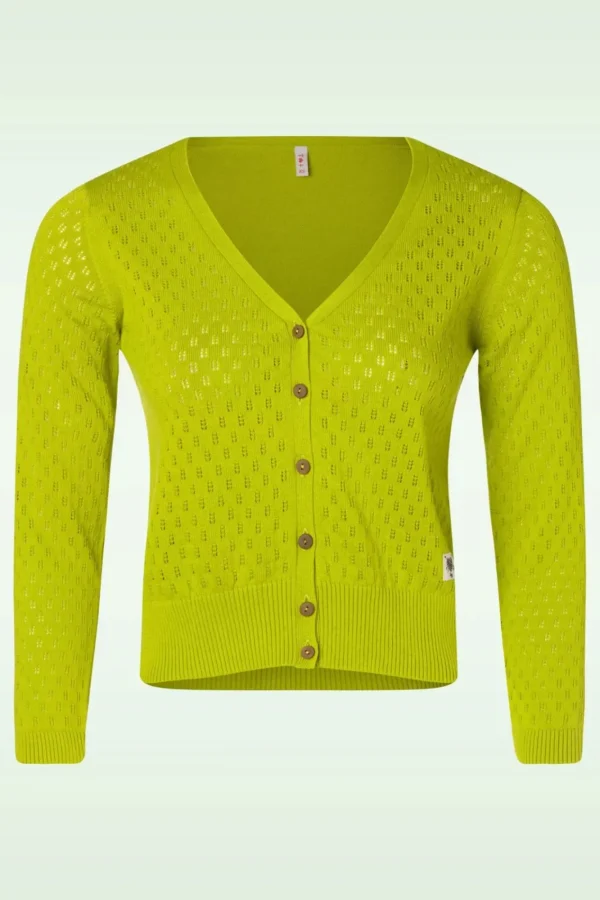 Store Blutsgeschwister Sweet Petite Cardigan Traditional In Groen