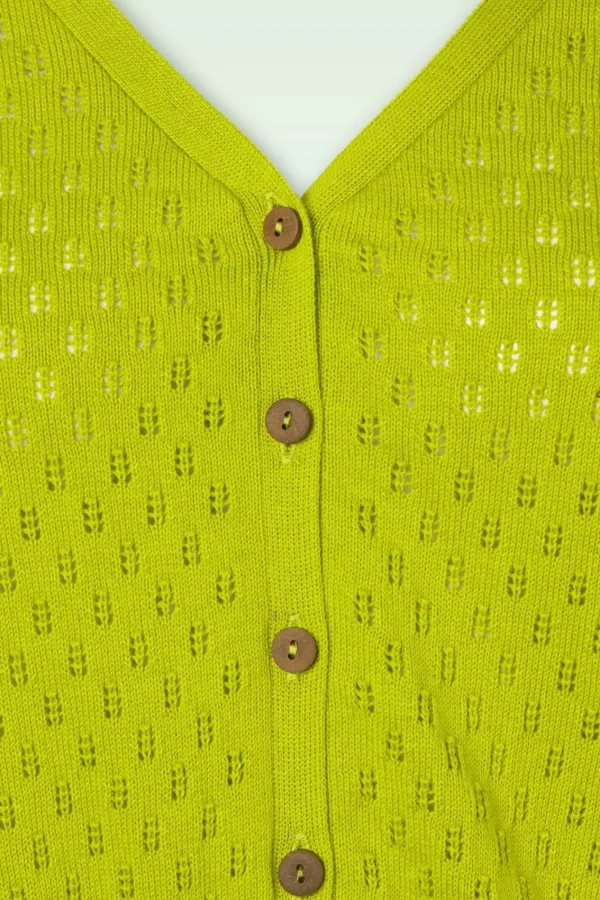 Store Blutsgeschwister Sweet Petite Cardigan Traditional In Groen