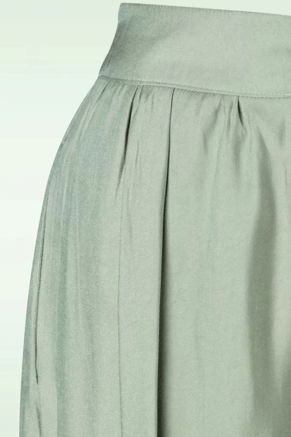 Outlet Banned Retro Swish Pantalon In Mintgroen