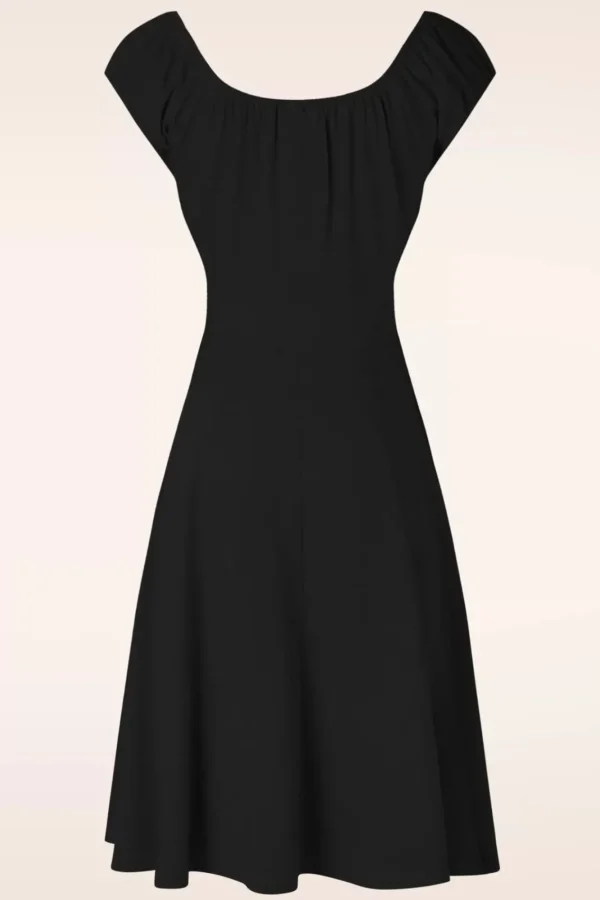 Store Vixen Tessy Swing Jurk In Zwart