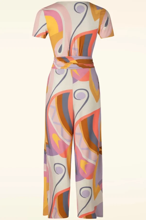 Online Zilch Thalia Jumpsuit In Sixties Lavendel